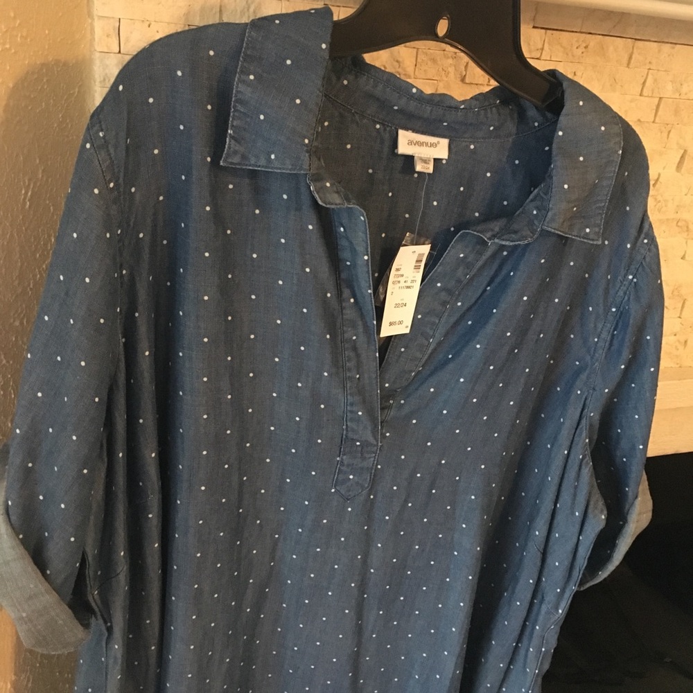 Chambray Shirt Dress